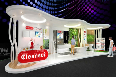 Thi Công Booth Quảng Cáo Kinh Doanh - Booth Trưng Bày Đẹp
