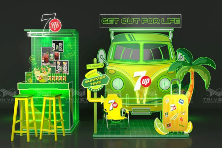 Thi Công Booth Quảng Cáo Tháng 9/2026 Đẹp, Bền, Giá Tốt Tại Trí Việt