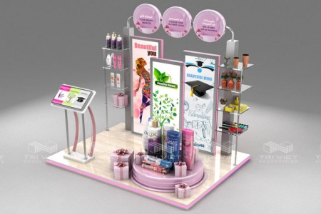 Booth Bán Hàng Mini Tháng 11/2024 Giá Rẻ Chất Lượng Mẫu Đẹp