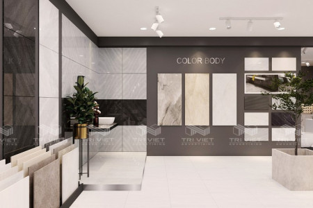 Thi Công Showroom Gạch Ốp Lát Chuyên Nghiệp, Xu Hướng Mới