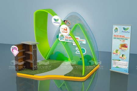Thi Công Booth Quảng Cáo Bình Tân Giá Tốt Của Trí Việt Agency