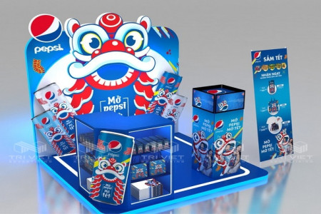 Thiết Kế Booth Trung Thu Trang Trí Đẹp Mắt, Sáng Tạo