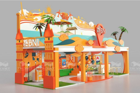Giá Thiết Kế Booth Quảng Cáo - Booth Trưng Bày Sản Phẩm