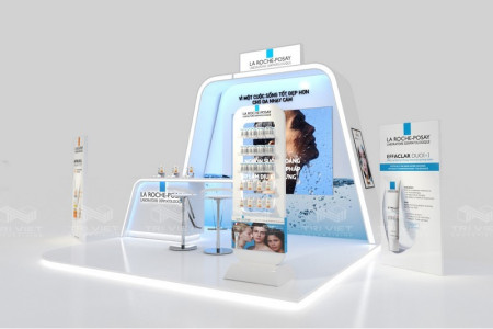 Thiết Kế Booth Quảng Cáo Tháng 9/2026 Đẹp, Thu Hút Khách