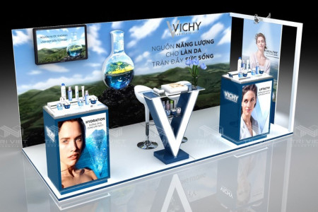 Quầy Bán Hàng Di Động - Thiết Kế Booth Bán Hàng Quảng Cáo