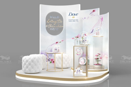 Thiết Kế Booth Bình Dương Đẹp, Nổi Bật Và Dễ Thu Hút Khách