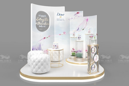 Xây Dựng Booth Chuyên Nghiệp Giúp Tăng Nhận Diện Thương Hiệu