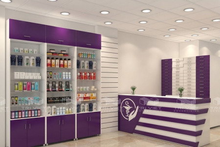 Thi Công Showroom Mỹ Phẩm Cho Các Thương Hiệu Mẫu Mới Nhất