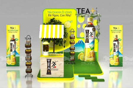 55 Booth Trưng Bày Nước Uống Tăng Trải Nghiệm Và Tương Tác