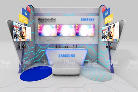 Thiết Kế Gian Hàng - Booth Activation Thương Hiệu Thu Hút