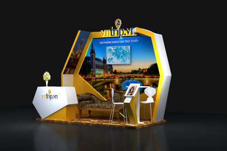 Sản xuất, thi công booth quảng cáo