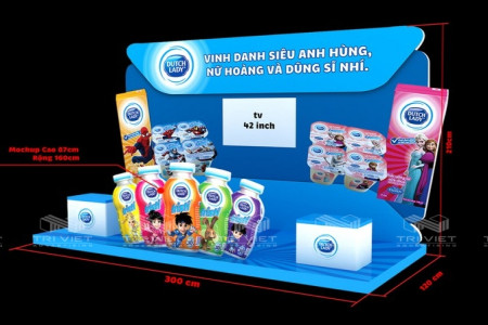 Quy Cách Và Kích Thước Booth Quảng Cáo Mới Nhất Năm 2026