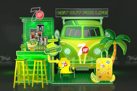 Làm Booth Bán Hàng Chi Phí Tối Ưu & Mẫu Thiết Kế Đẹp