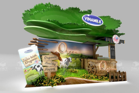 Mẫu Booth Quảng Cáo 2024 Đẹp Thu Hút Cho Doanh Nghiệp