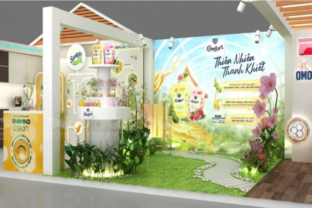 Lắp Đặt Gian Hàng Quảng Cáo Mẫu Mới Nhất Hiện Nay Giá Tốt