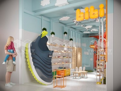 Thiết Kế Nội Thất Shop Bán Hàng - Thi Công Shop Giá Rẻ