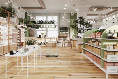 Thiết Kế Shop Mỹ Phẩm Hiện Đại Theo Xu Hướng Mới Nhất