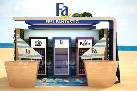 25+ Booth Di Động / Booth Lắp Ráp Thiết Kế Đẹp, Dễ Lắp Đặt