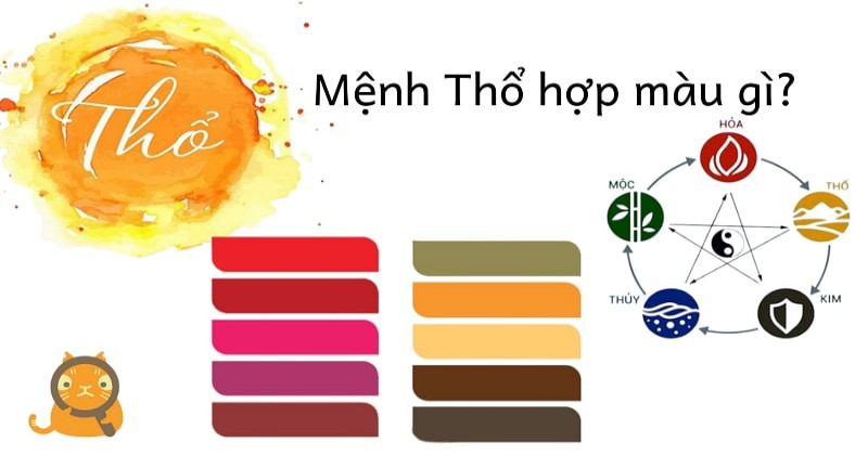 Mệnh Thổ Hợp Màu Gì Trong Kinh Doanh Và Buôn Bán Tốt Nhất?
