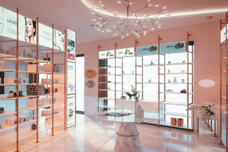 Thiết Kế Nội Thất Showroom Phường Phú Thọ Hòa Đẹp Hiện Đại