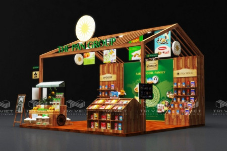 Thiết Kế Gian Hàng Hội Chợ Giá Rẻ, Hiện Đại, Chuyên Nghiệp