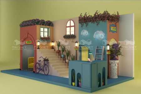 Thiết Kế Thi Công Booth Trưng Bày Thủ Đức Đẹp Giá Rẻ