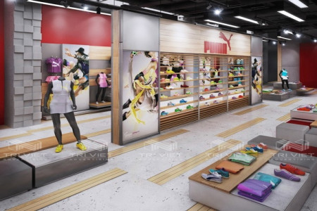 Thi Công Nội Thất Showroom Phường Phú Thọ Hòa Đẹp Ấn Tượng