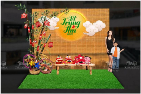 Thiết Kế Thi Công Gian Hàng Tết Trung Thu Đẹp Chuyên Nghiệp
