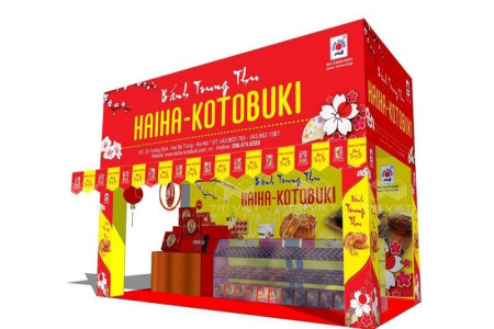 Đơn Vị Làm Booth Bán Bánh Trung Thu Trọn Gói Giá Rẻ Tphcm
