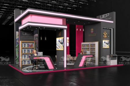 Thiết Kế Booth Quảng Cáo Sách Độc Nhất, Tạo Điểm Nhấn
