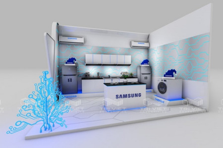 Thiết Kế Booth Tân Sơn Nhì Hcm Đẹp, Mẫu Mới Tối Ưu Chi Phí