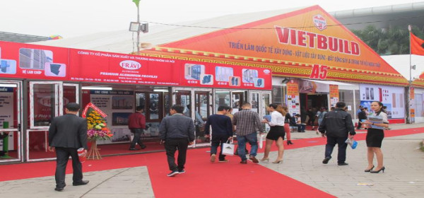 Thi công gian hàng hội chợ triển lãm VietBuild 2019 